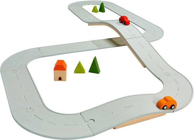 Plantoys Straßen und Schienen Set groß, ab 3 Jahre - Bild 1