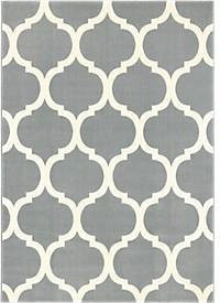 Teppich Canvas Modell B von Paperflow, grau, geometrisches Design, maschinengefertigt, B/T: 160 x 230 cm - Bild 1