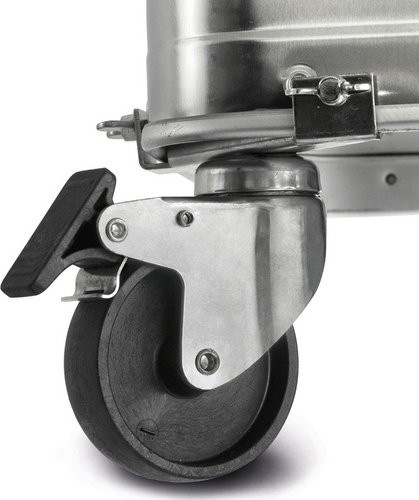 Enders Lenkrollenset Toronto silberfarben B/H/T: 15,5 x 4 x 14 cm - Bild 1