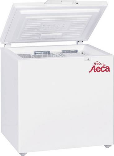 Steca PF166-H Kühl-Gefriertruhe mit Low Frost Technologie und LED-Innenbeleuchtung, Weiß, 166 l - Bild 1