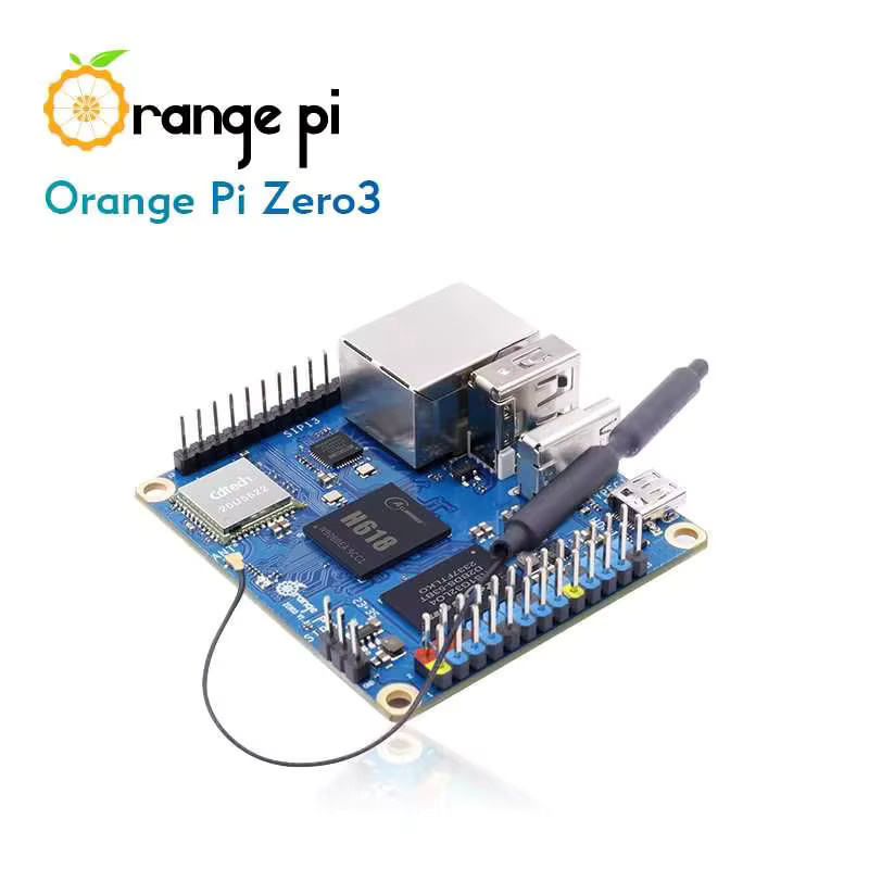 Orange Pi Zero 3 Single Board Computer mit Allwinner H618 64-Bit, WiFi5, Bluetooth 5.0 und Gigabit LAN-Port - Bild 2