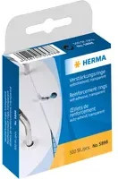 HERMA Lochverstärkungsringe aus Kunststoff in Transparent, 500 Stück pro Packung - Bild 1