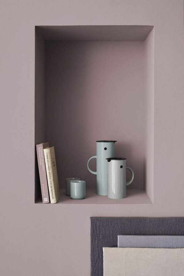 Stelton EM77 Isolierkanne aus Edelstahl in Schwarz mit 1 Liter Fassungsvermögen - Bild 3