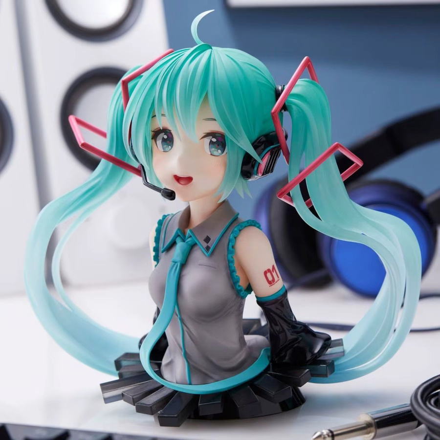 Bandai Hatsune Miku Büste Figur, Puppe - Bild 2