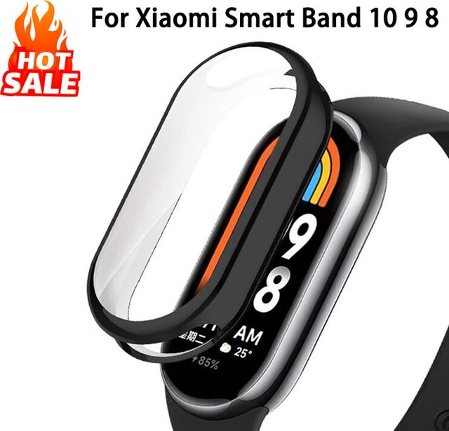 Xiaomi Schutzhülle für Smart Band 10 9 8, Silikon, Gold, Unisex - Bild 1