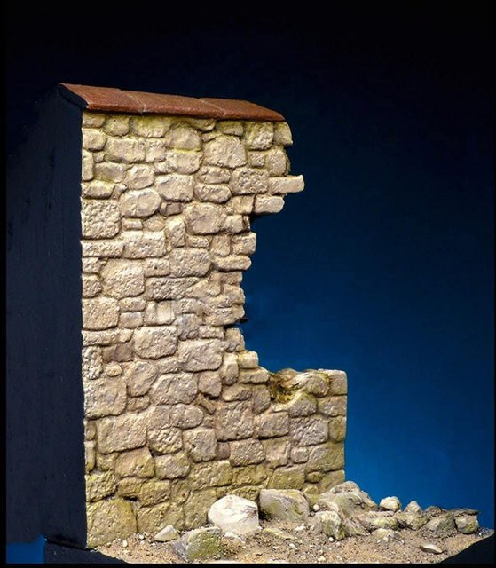 GK-Militärthema Ruinen aus dem Zweiten Weltkrieg, Resin-Soldatenmodell, Bausatz - Bild 1