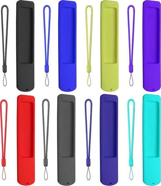 Xiaomi Silikonhülle für Fernbedienung mit Anti-Verlust-Lanyard, kratzfester Schutz, grau, Modell XMRM-ML - Bild 1