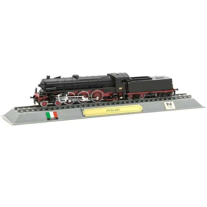 Rivarossi Modelllokomotive FS Gr.691 Loc076 Del Prado, statische Druckguss-Miniatur, Maßstab N 1:160 - Bild 2