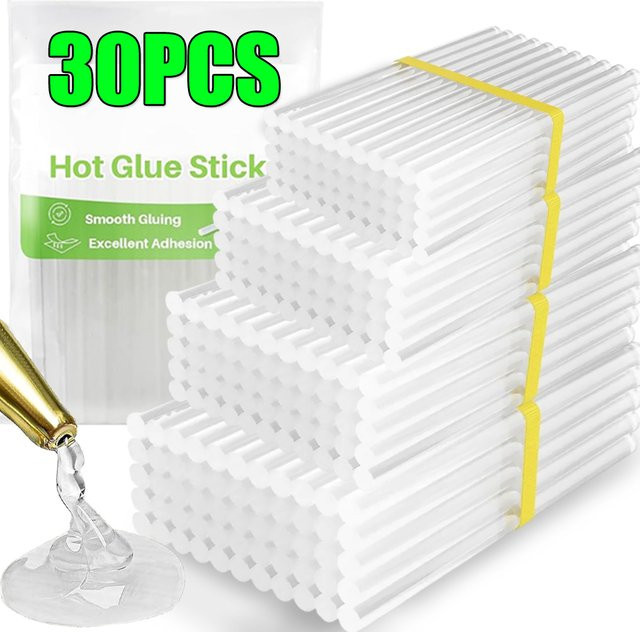 Transparente Heißklebestifte für DIY-Handwerk und Reparaturen, Durchmesser: 7 mm und 11 mm - Bild 1