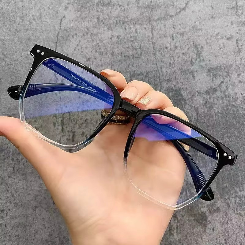 Glazzy Korrektionsbrille, Rund, Vollrand, Kunststoff, Transparent, Unisex, Blaulichtfilter - Bild 3