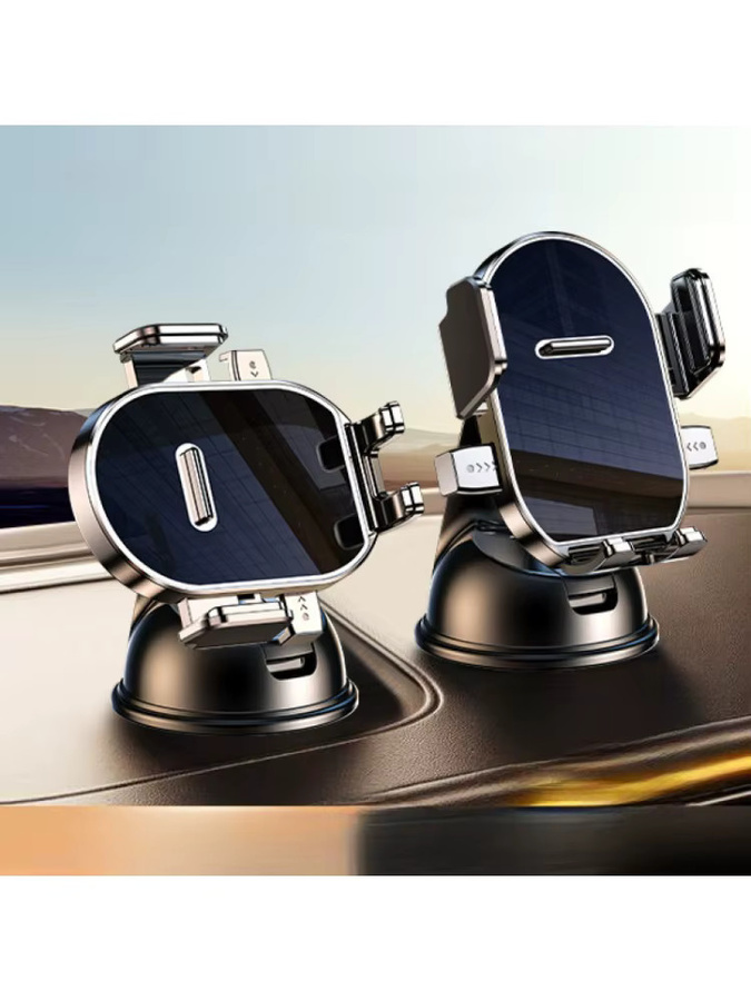 DUTRIEUX Auto-Handyhalterung mit 360 Grad Rotation und Zusatzpolster für Armaturenbrett, Schwarz, kompatibel mit iPhone und Android - Bild 6