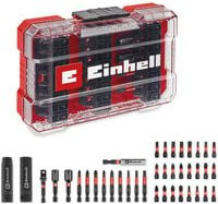 Einhell Impact-Bit- und Stecknuss-Set M-Case, 39-teilig, rot/transparent - Bild 1