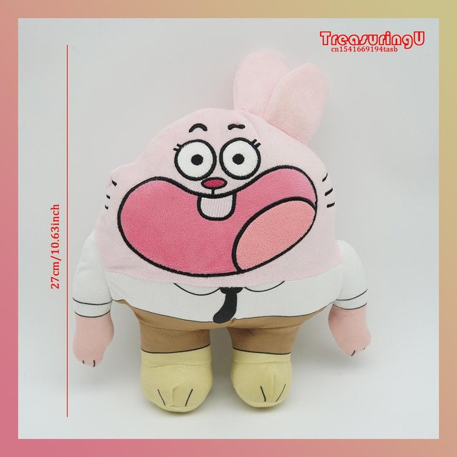 TreasuringU The Amazing World of Gumball Darwin Plüschpuppe, Plüschtier, ab 14 Jahren - Bild 1