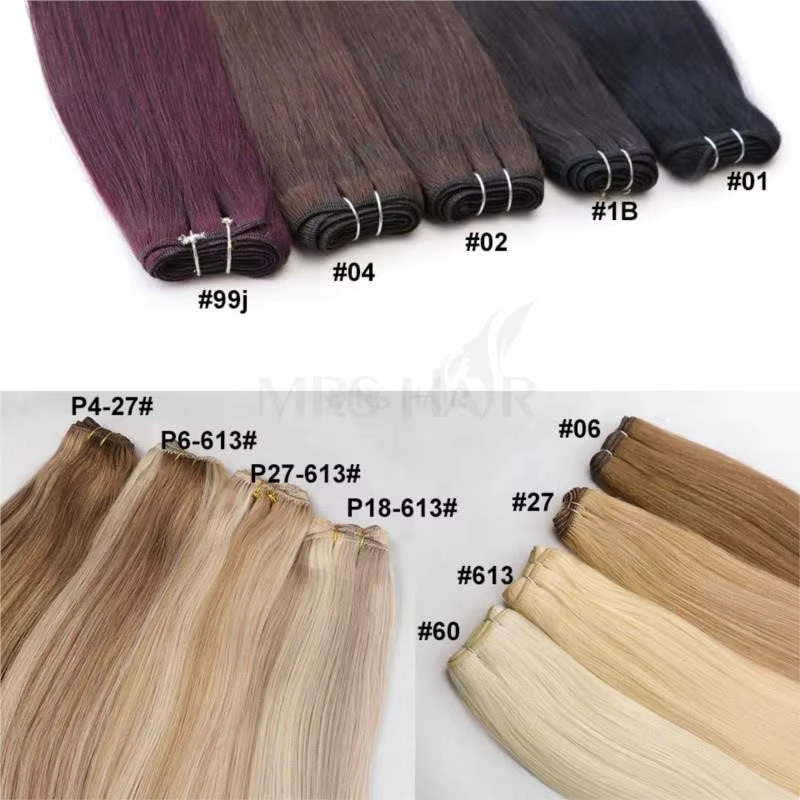 MRS HAIR Blonde Haarbündel, Echthaarverlängerungen - Bild 2