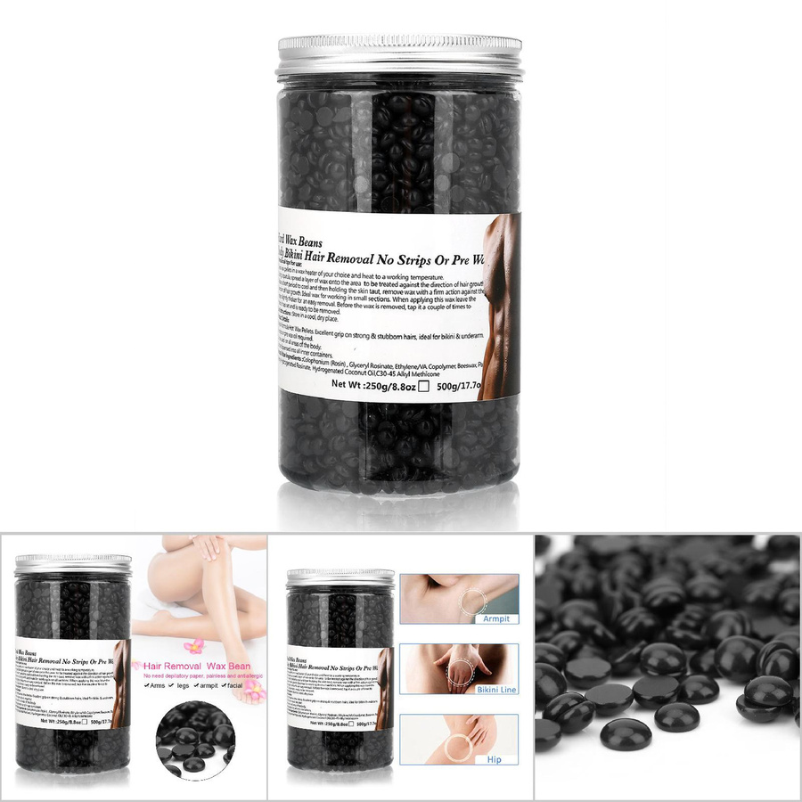 Hartwachs Bohne Schokolade violett, 500g - Bild 2