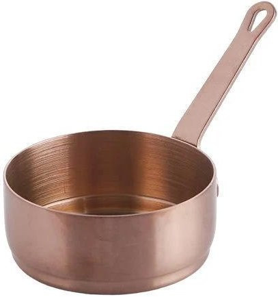 Yiran Furniture Butterpfanne und Soßenwärmer aus Edelstahl in Braun mit Antihaftbeschichtung - Bild 1