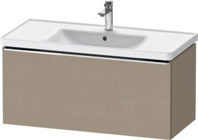 Duravit Waschtischunterschrank D-Neo wandhängend in Beige, B: 98,4 cm, T: 45,2 cm, H: 44,0 cm - Bild 1