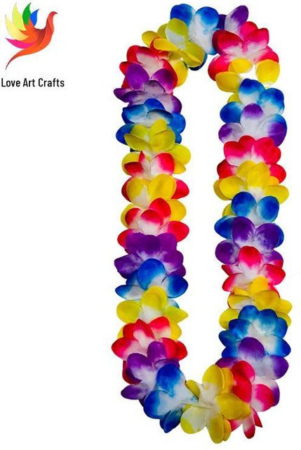 FashionFlair Halskette, Hawaiianische Lei, 105 cm, Unisex - Bild 1