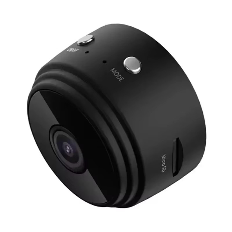 A9 Mini Überwachungskamera mit Wifi, 1080P HD Video, Nachtsicht und Smart Home Funktion, Schwarz - Bild 2