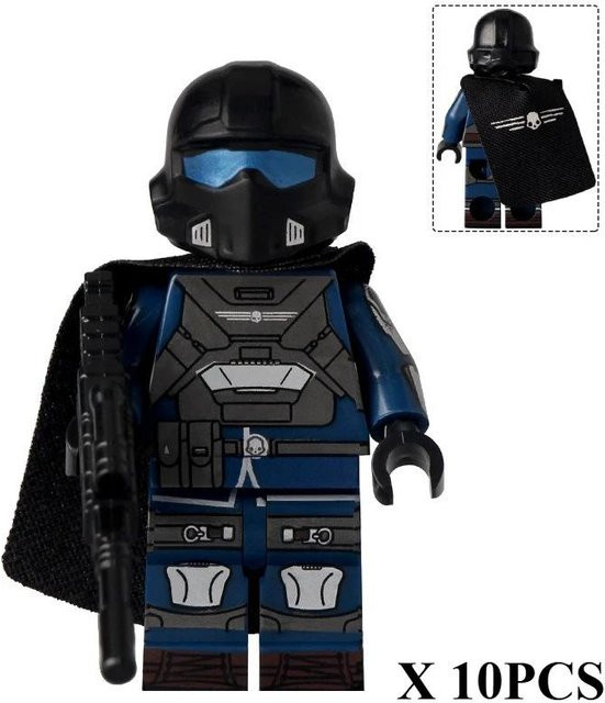 Wucifang Bags C103 MOC Krieger Schwere Rüstung Soldaten Minifiguren, ab 6 Jahren - Bild 1