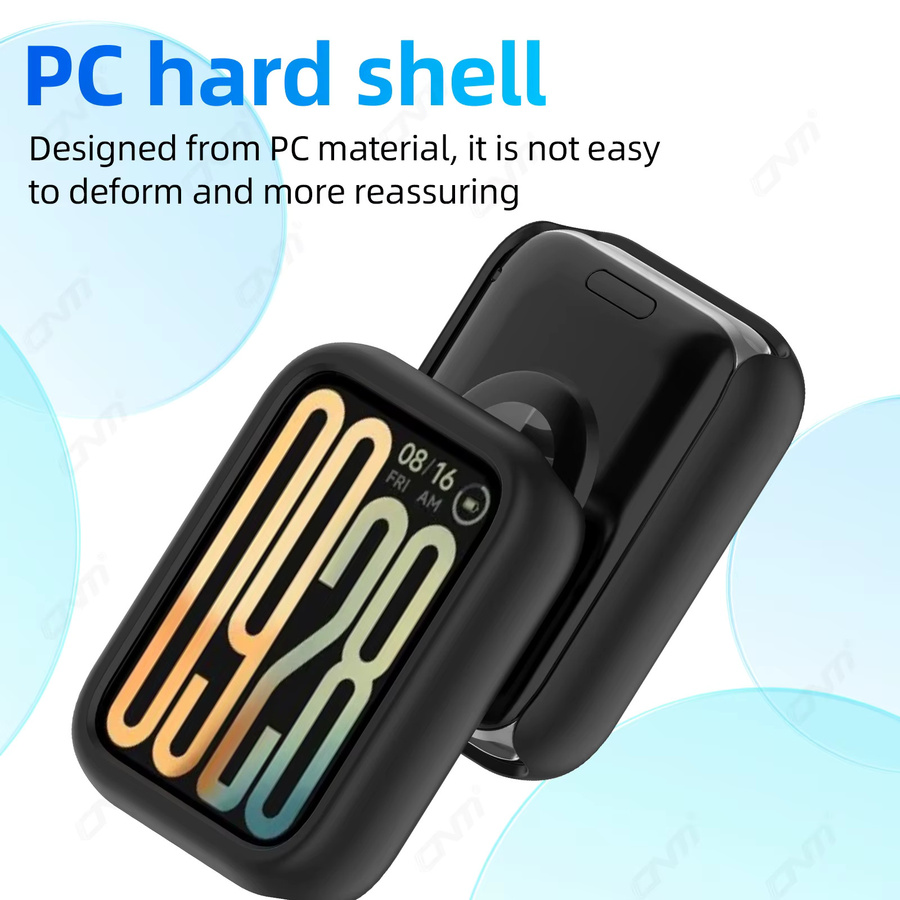 Stoßfeste PC-Hartschalenhülle für Xiaomi Band 10 Pro in Transparent - Bild 3
