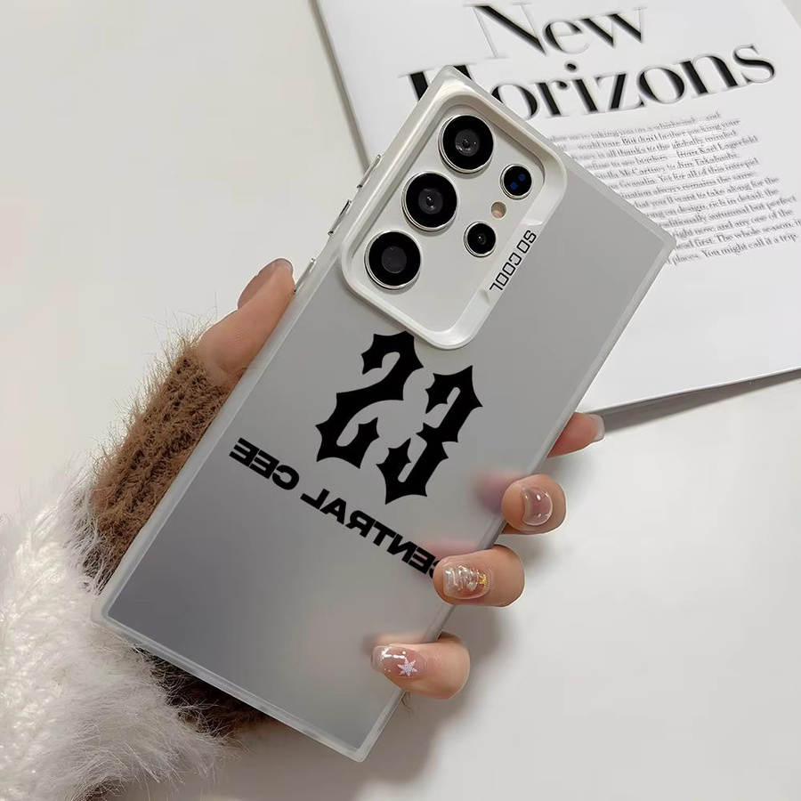 Stoßfeste C-Central Cee Handyhülle aus glänzendem TPU für Samsung Galaxy S25 S24 S23 S22 S21 Ultra und Plus 5G Modelle - Bild 2