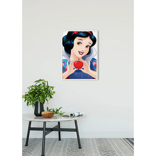 Komar Wandbild Snow White Portrait aus Papier, bunt, B/H: 30 x 40 cm - Bild 3