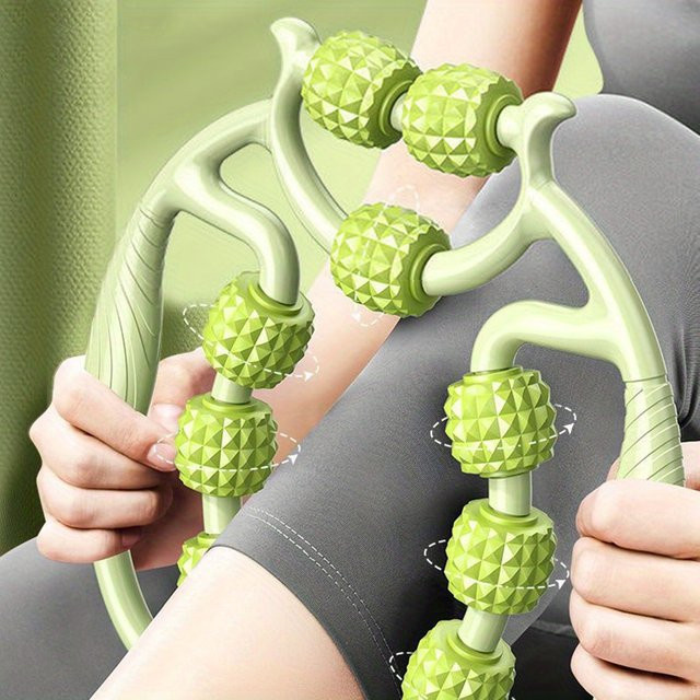 9-Rad-Faszienmuskelrolle zur Cellulite-Reduzierung, Unisex - Bild 1