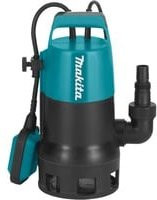 Makita Schmutzwasser-Tauchpumpe PF0410 in Blau/Schwarz - Bild 1