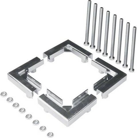 Hager Elektro-Sockelleisten-Zubehör Schwerlaststütze in Silber (UDSLS223) - Bild 1