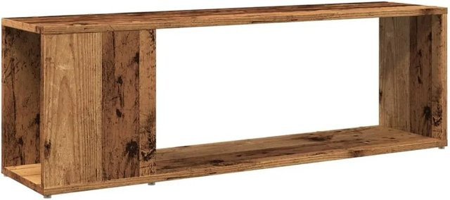 vidaXL TV-Schrank in Altholz-Optik, braun, B/T/H: 100 x 24 x 32 cm - Bild 1
