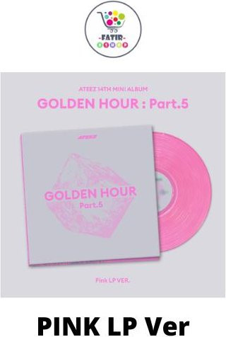ATEEZ Mini-Album GOLDEN HOUR Teil 5 Vinyl LP in Pink (12 Zoll) - Bild 1