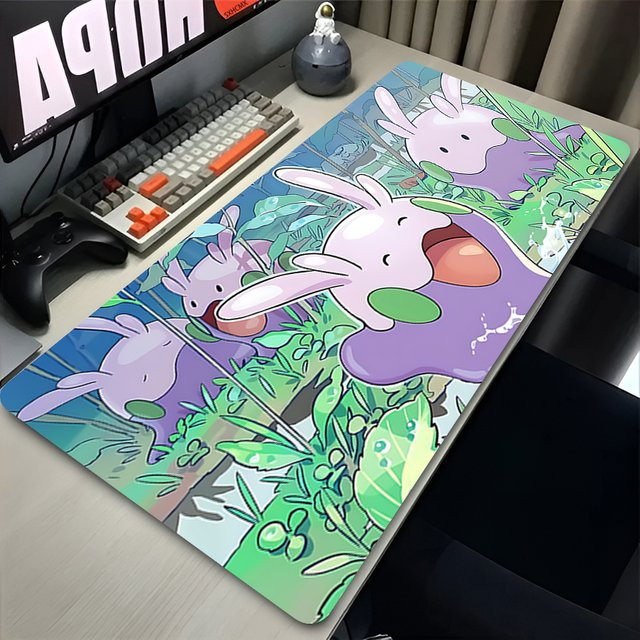 Bandai XXL Gaming Mauspad Pokemon Goodra Multicolour Schreibtischunterlage für PC und Tastatur - Bild 1