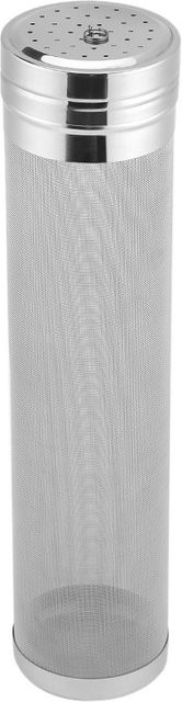 CosyHome Edelstahlgewebe Bierfilter mit 300 Mikron Feinmaschen Sieb in Silber und Weiß für selbstgebrautes Bier und Kaffee - Bild 1
