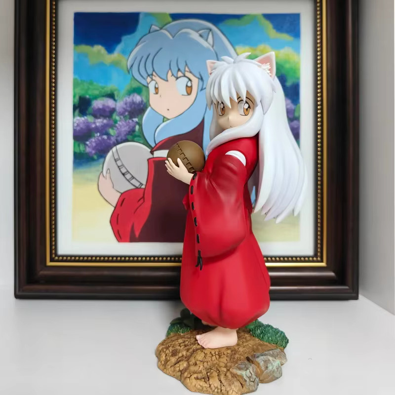Bandai Inuyasha Actionfigur aus PVC-Harz als handgefertigtes Modell für Sammler und zur Desktop-Dekoration - Bild 2