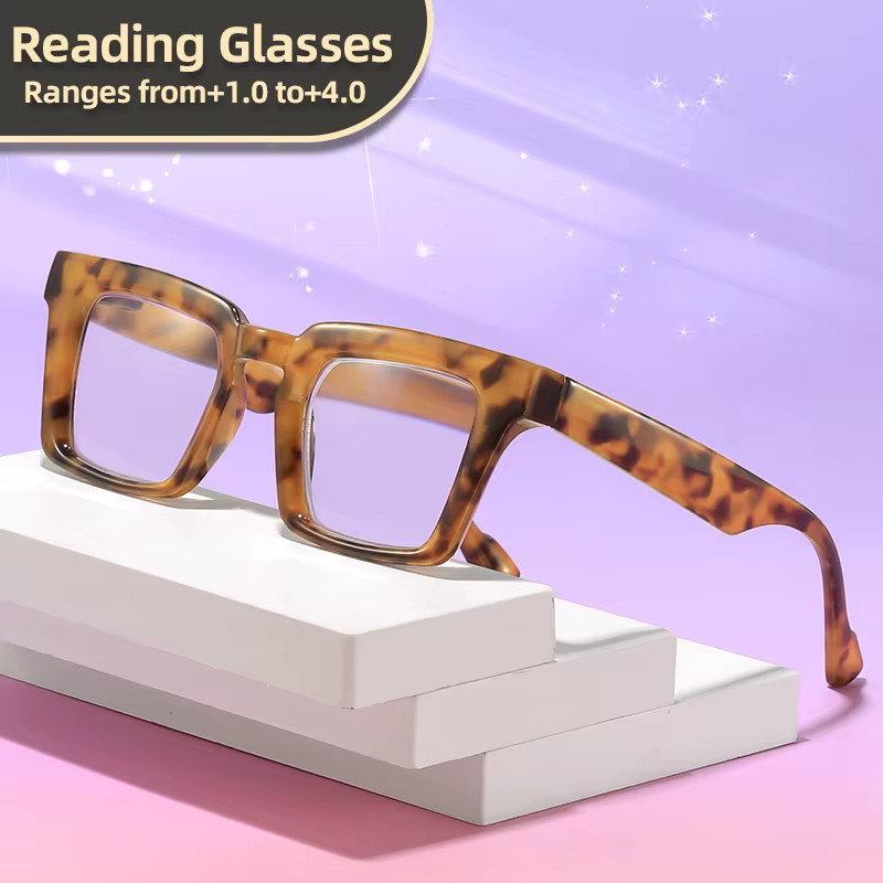 Oyalie Lesebrille, Vollrand, quadratisch, Kunststoff - Bild 1