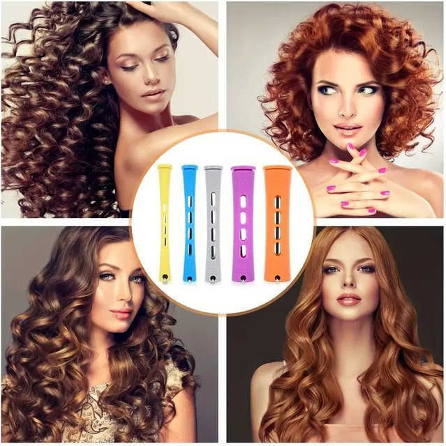 Haar-Styling-Werkzeuge für Dauerwelle und Locken, 10 Stück, Unisex - Bild 1