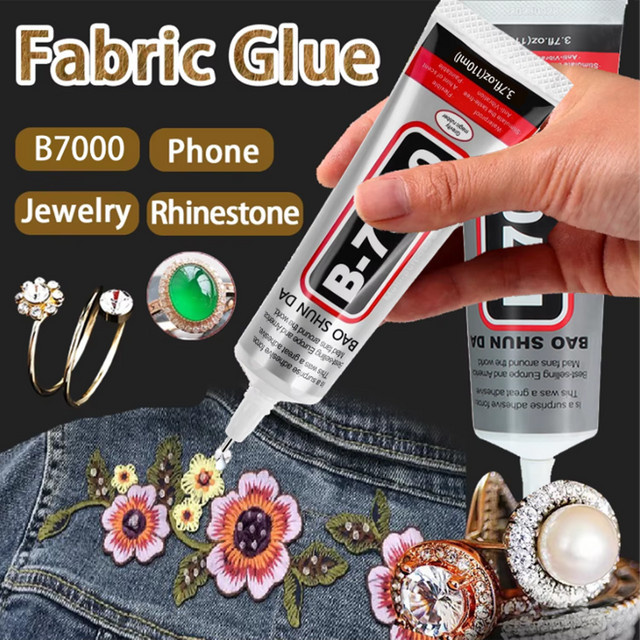 B7000 Flüssigkleber Transparent für Schmuck, DIY-Bastelarbeiten und Reparaturen - Bild 1