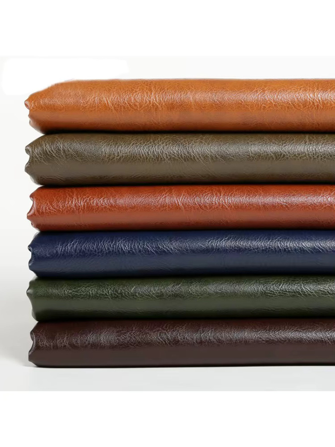 Meetee Kunstleder PU-Imitation in Multicolour, Wasserdichtes Lederstoff für Auto und Möbel, B: 138 cm, H: 50 cm - Bild 4