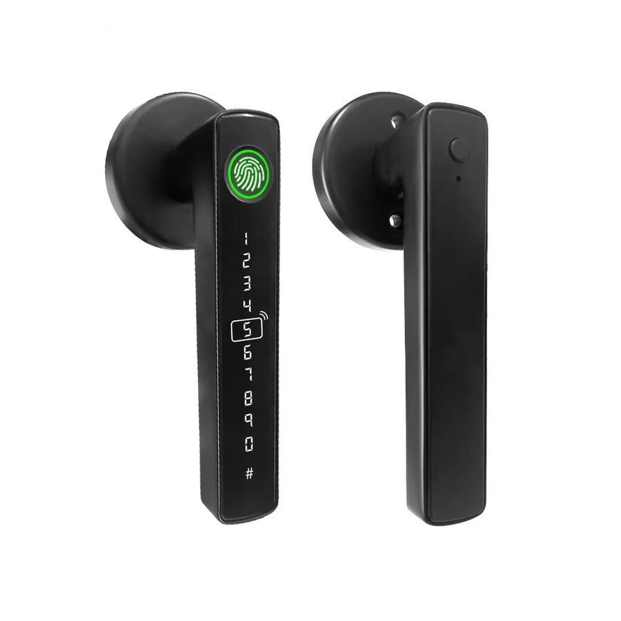 Tuya Smart Bluetooth Fingerabdruck-Türschloss mit Smart Life App-Steuerung für deine Hausautomatisierung in Schwarz - Bild 6