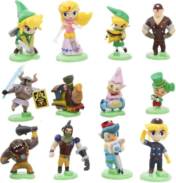 Fashnics The Legend of Zelda Link Actionfigur, 12-teiliges Set, ab 14 Jahren - Bild 1