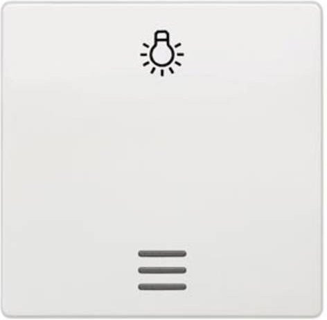 Siemens Drucktaster Indus.Sector Wippe mit Fenster Licht Delta Vita in Weiß 5TG6206 - Bild 1