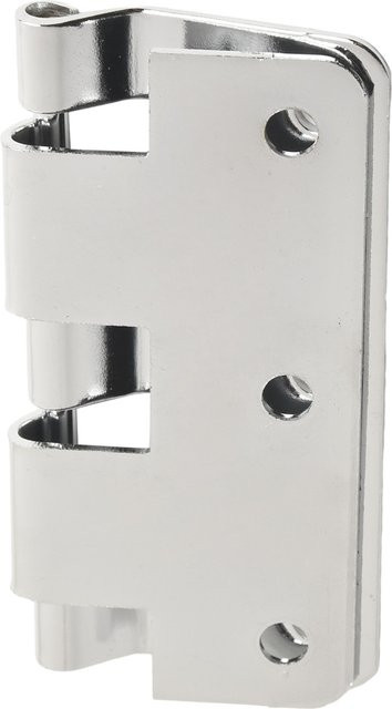 Abnehmbares Hakenscharnier für Flightcase in Silber/Chrome - Bild 1