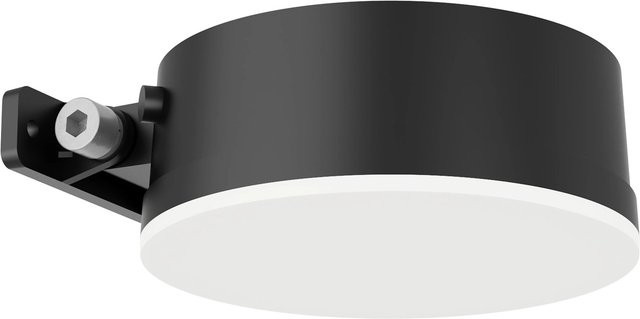 Philips Vynce Solar Outdoor-Wandleuchte rund, Schwarz, 1,5 W, Warmweiß mit Dämmerungssensor - Bild 1