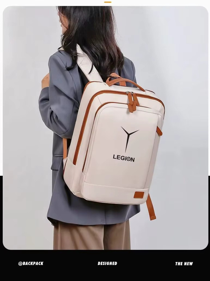Savior Gaming-Laptop-Tasche für 15,6 bis 16 Zoll, wasserdicht und stoßfest, Farbe: Beige - Bild 4