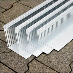 Kantfuchs24 Kiesfangleiste aus MAGNELIS Stahl in Beige, Höhe: 120 mm, Länge: 2,5 m - Bild 2