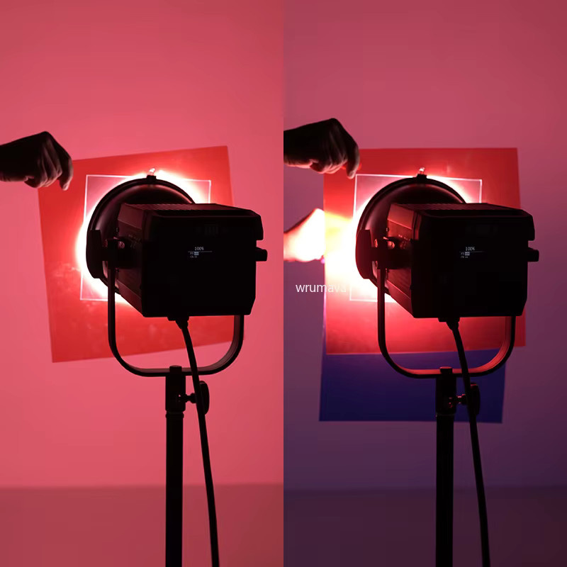 Wrumava Farbfolie für LED-Studiobeleuchtung und Blitzlicht in Multicolor, 30 cm Durchmesser - Bild 3
