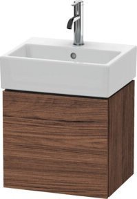 Duravit Waschtischunterschrank L-Cube in Nussbaum Dunkel, B/T/H: 43,4 x 34,1 x 40 cm - Bild 1