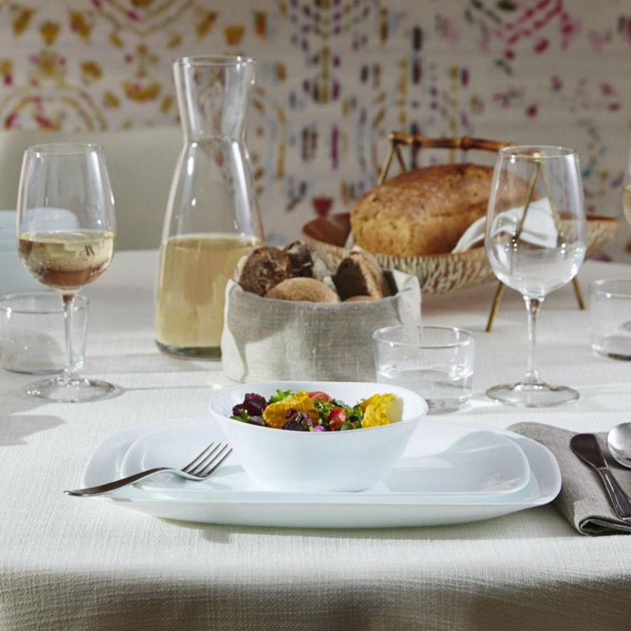 Bormioli Rocco Parma Set 6-teilige kleine Schälchen aus Glas in Weiß - Bild 3