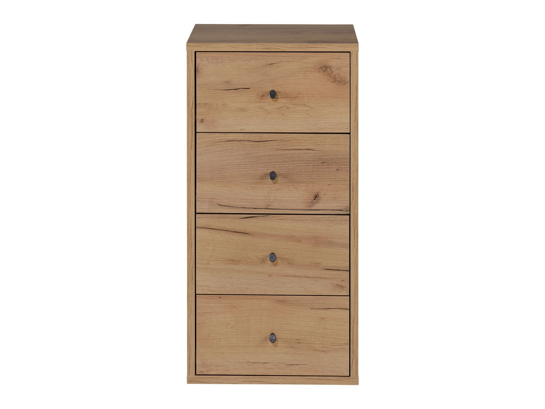 LIVARNO Kommode Verona in Braun, B/H/T: 80 x 40 x 35 cm - Bild 2